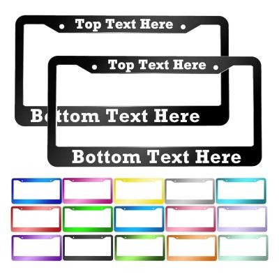 RAISED LETTER LICENSE PLATE FRAME