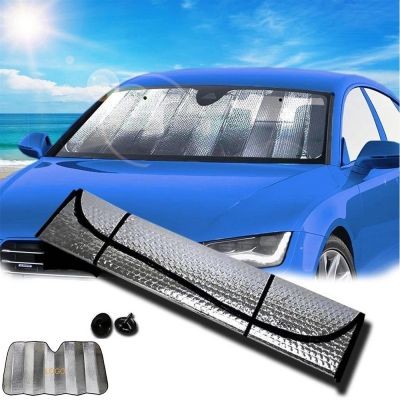CAR WINDSHIELD SUNSHADE FOLDING REFLECTIVE SUN VISOR