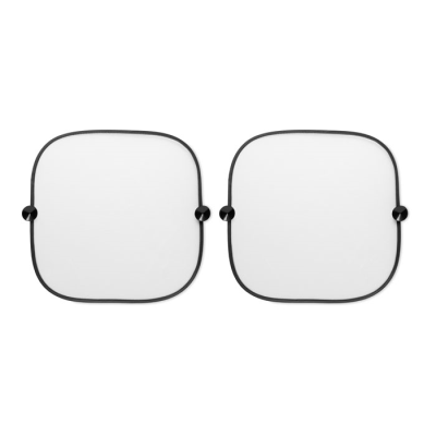 SET OF 2 CAR WINDOW SHADES in Black