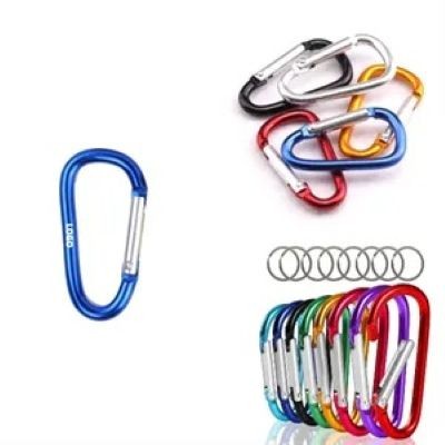 2,28 INCH SMALL CARABINER CLIP KEYRING CHAIN