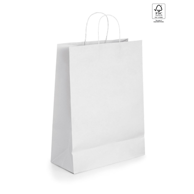 CABAZON PAPER KRAFT BAG in White