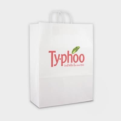 GREEN & GOOD LARGE SUSTAINABLE KRAFT PAPER BAG with Twisted Handles