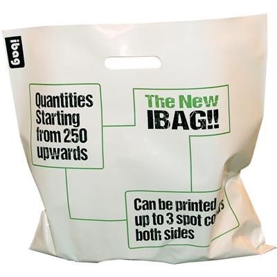 HEAVY DUTY POLYTHENE PLASTIC SHOPPER CARRIER BAG
