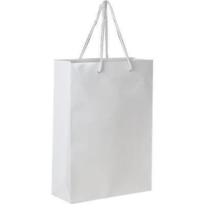 JUBILEE GLOSS LAMINATED PAPER CARRIER BAG with Rope Handles
