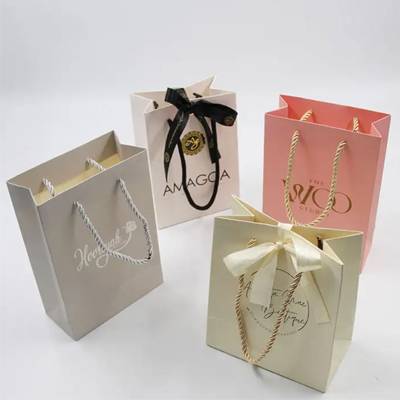 KENWOOD ROPE HANDLE KRAFT PAPER CARRIER GIFT BAG