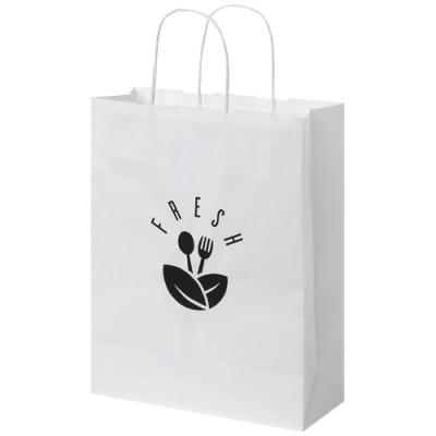 KRAFT 80 G & M2 PAPER BAG with Twisted Handles - 25 x 11 x 32 Cm
