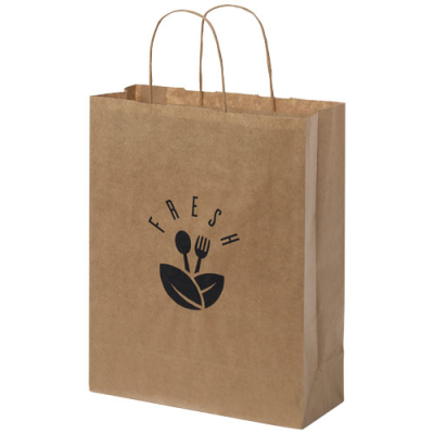KRAFT 80 G & M2 PAPER BAG with Twisted Handles - 25 x 11 x 32 Cm