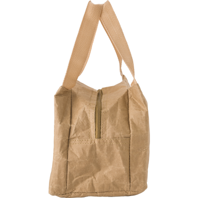 KRAFT PAPER COOL BAG in Brown