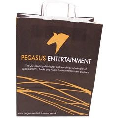 KRAFT TWIST HANDLE PAPER CARRIER BAG