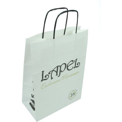 KRAFT TWIST HANDLE PAPER CARRIER BAG