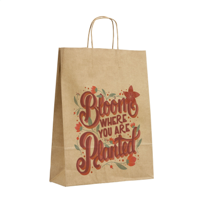 PAGARI PAPER BAG A3 in Brown
