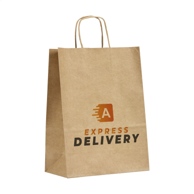 PAGARI PAPER BAG A4 in Brown