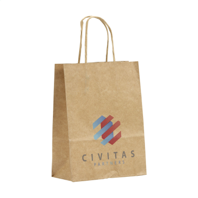 PAGARI PAPER BAG A5 in Brown