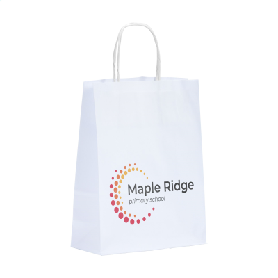PAGARI PAPER BAG A5 in White