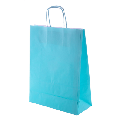 PAPER BAG in Light Blue