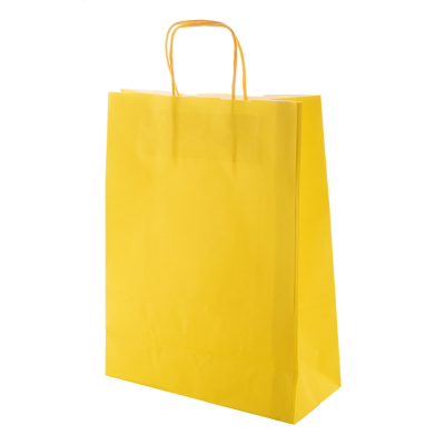 PAPER BAG in Yellow