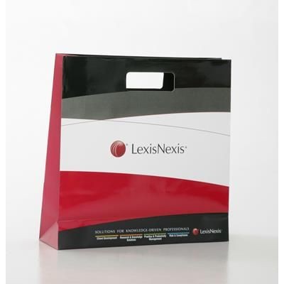 SCORPION LUXURY PAPER CARRIER BAG with Gloss Finish & Die Cut Handles