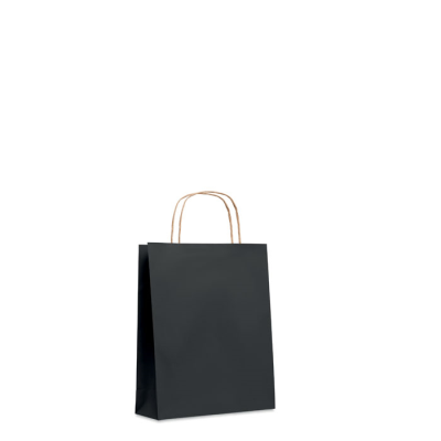 SMALL GIFT PAPER BAG 90G in Black