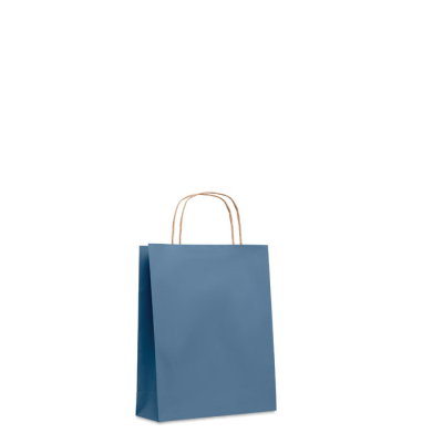 SMALL GIFT PAPER BAG 90G in Blue
