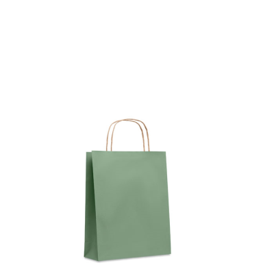 SMALL GIFT PAPER BAG 90G in Green