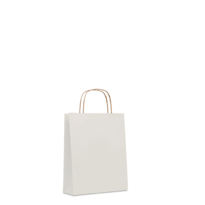 SMALL GIFT PAPER BAG 90G in White