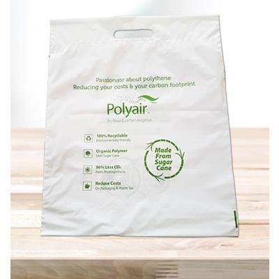 SUGAR CANE CARRIER BAG in White