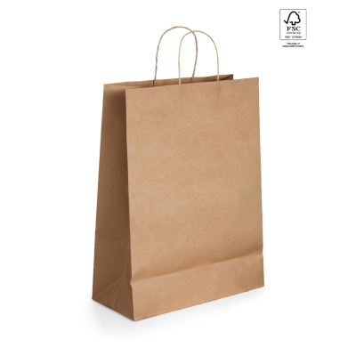 TAYLA PAPER KRAFT BAG in Natural