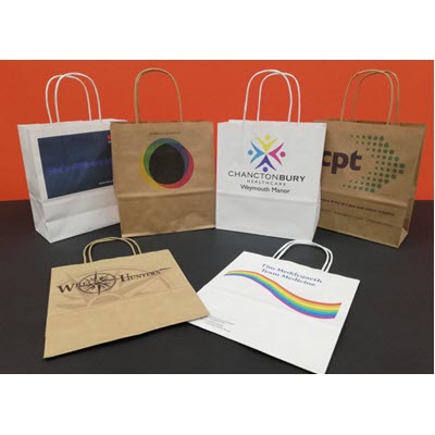 TWIST HANDLE 190 KRAFT PAPER BAG