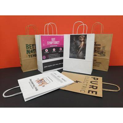 TWIST HANDLE 240 KRAFT PAPER BAG