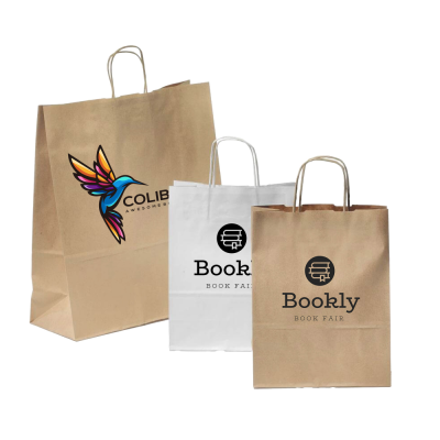 TWIST HANDLE PAPER BAG (31X24X11CM)