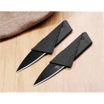 WALLET CARD FOLDING KNIFE — CAN PRINT LOGO