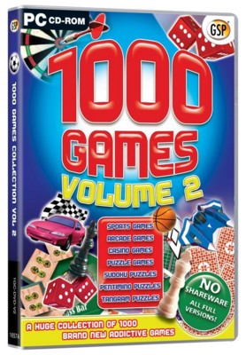 CD ROM - 1000 GAMES VOL 2