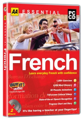 CD ROM - AA ESSENTIALS - LEARN FRENCH