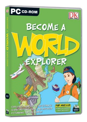 CD ROM - DK BECOME A WORLD EXPLORER