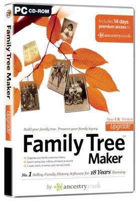 CD ROM - FAMILY TREE MAKER