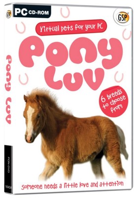 CD ROM - VIRTUAL PETS - PONY LUV