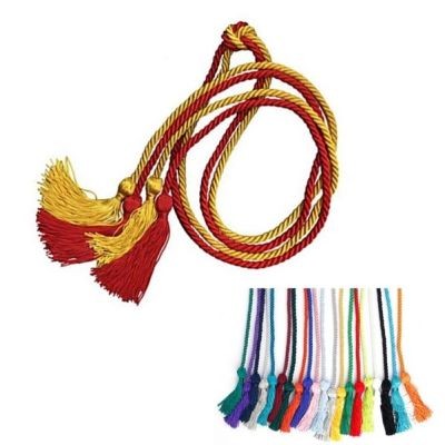 DOUBLE TIED GRADUATION HONOR CORDS - PROMOTIONAL CORPORATE GIFT