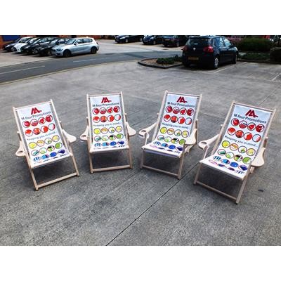 CUSTOM PRINTED DECK CHAIR