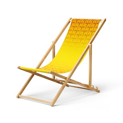 DYE-SUBLIMATED DECK CHAIR, WATERPROOF