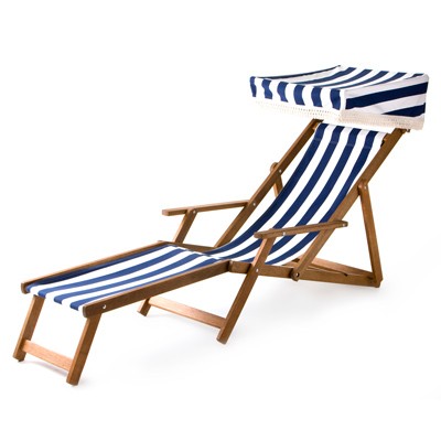EDWARDIAN DECKCHAIR