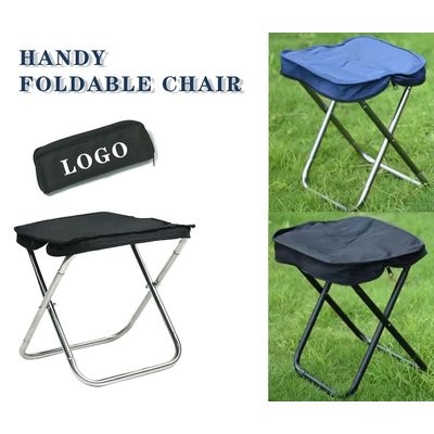 PORTABLE STAINLESS STEEL METAL FOLDING CHAIR