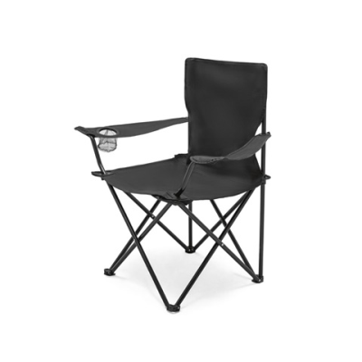 THRONE FOLDING CHAIR in 600D in Black