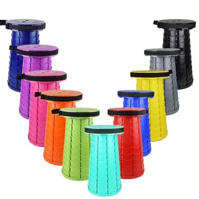 UPGRADED FOLDING STOOL PORTABLE COLLAPSIBLE CAMPING CHAIR