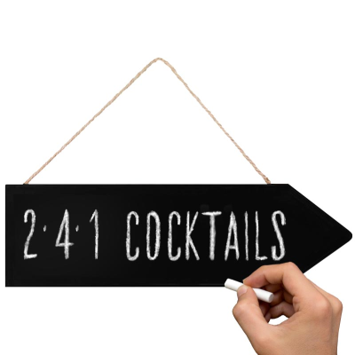 CHALKBOARD ARROW SIGN (WATERPROOF) - PROMOTIONAL CORPORATE GIFT