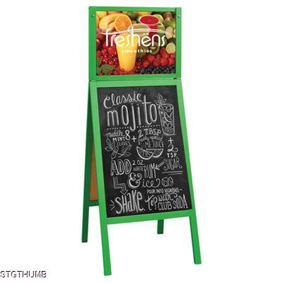 MENU A-BOARD with Changeable Top Insert - Medium