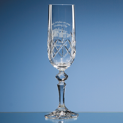 180ML FLAMENCO CRYSTALITE PANEL CHAMPAGNE FLUTE