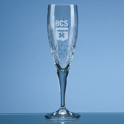 180ML MAYFAIR CRYSTALITE PANEL CHAMPAGNE FLUTE