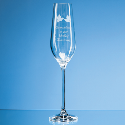 230ML AURA CRYSTALITE CHAMPAGNE FLUTE