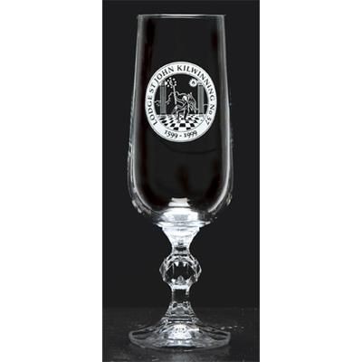 CRYSTAL GLASS CHAMPAGNE FLUTE GLASS