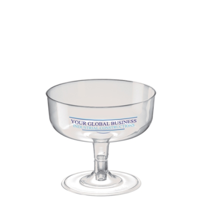 DISPOSABLE PLASTIC CHAMPAGNE COUPE GLASS (180ML & 6OZ) C1013 DISCONTINUED